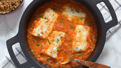Photo of «Pescado en salsa de tomate para llevar: receta saludable y deliciosa»