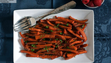 Photo of Palitos de zanahorias asadas: receta saludable y crujiente